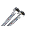 Подводка д/воды сталь 1/2" 60см г/г STM CWFBF060