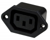 Гнездо сетевое АС корпусное 3Pin 250V 10A 