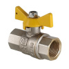 Кран газовый 3/4" г/г бабочка 165 гр. OSKAR-M