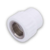 Муфта переходник с внутренней резьбой 20х1/2" (150/30) (Valfex) БЕЛАЯ